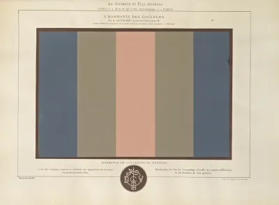 Lharmonie Des Couleurs Pl 101