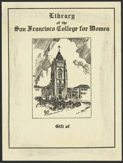 Library Of The San Francisco College For Women