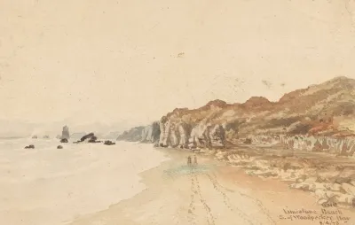 Limestone Beach S Of Woodpecker Bar