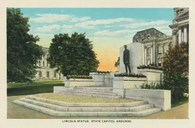 Lincoln Statue State Capitol Grounds