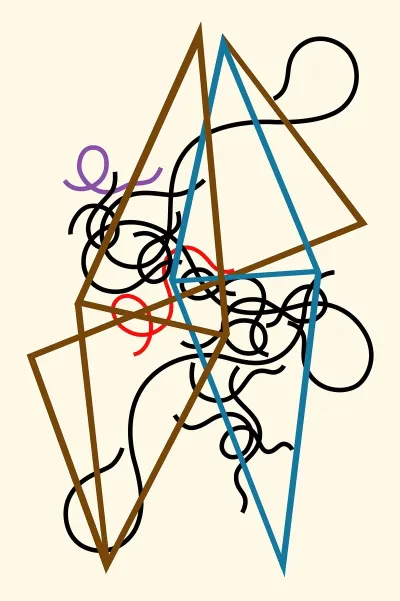 Linien Geometrisch Und Gewellt 2