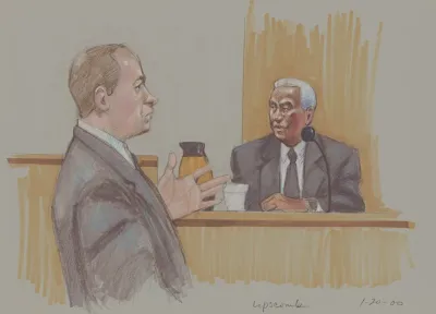 Lipscomb African American Dallas City Council Member Accused Of Bribery On The Stand At The United States V Albert Louis Lipscomb Trial Amarillo Texas Where He Was Found Guilty