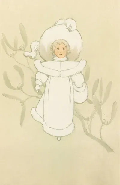 Little Girl In Winter Garb