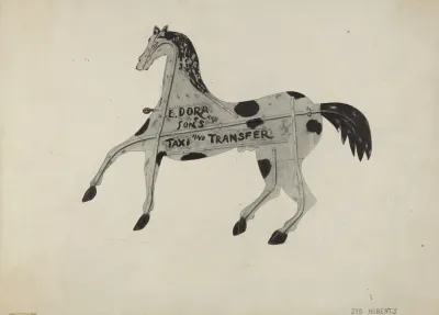 Livery Stable Sign