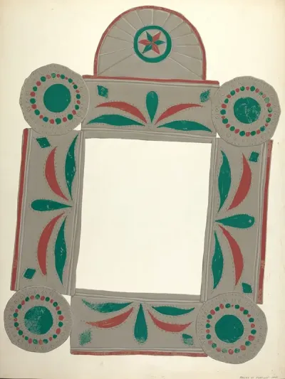 Lockwood Painted Mirror
