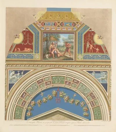 Loggie Di Rafaele Nel Vaticano Pl 02