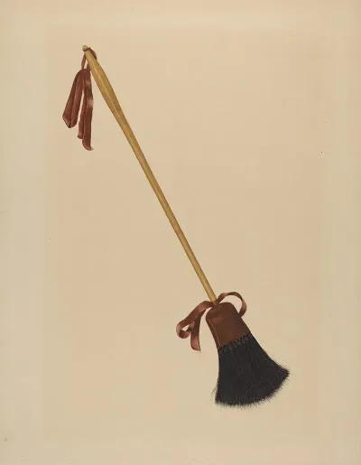 Long Handled Bristle Brush