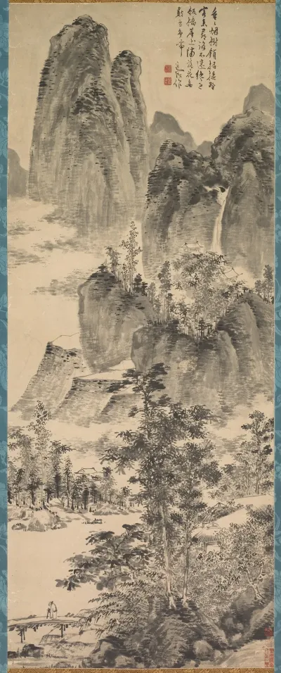 Looking For A Monastery In The Misty Mountains
