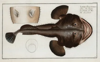 Lophius Piscatorius The Sea Devil