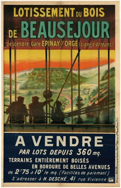 Lotissement Du Bois De Beausejour Descendre Gare Epinay Orge Ligne Dorleans