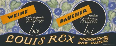 Louis Rex Weine Und Zigaretten
