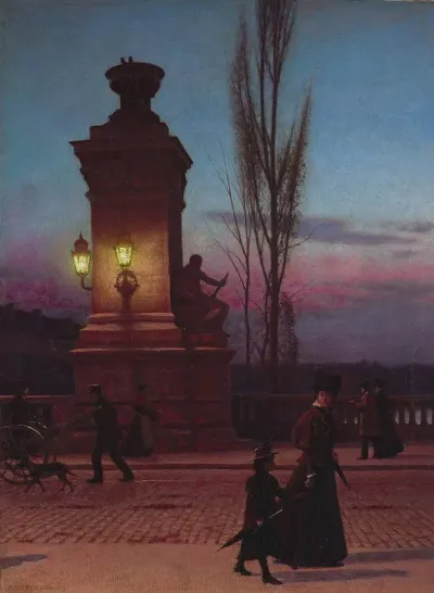 Ludwig Bridge In Munich