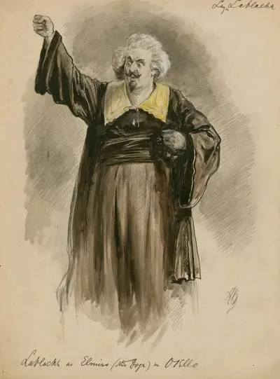 Luigi Lablache As Elmiro The Doge In Otello