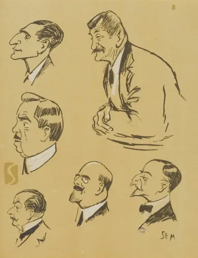 M Bertelli M Jean Hennessy M Diriart Detcheparre M Garat M Hudelo Et M Darru