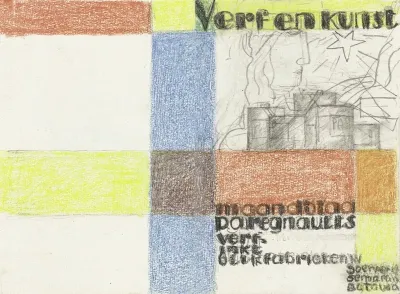 Maandblad Verf En Kunst Van P A Regnault Ontwerp In Kleur