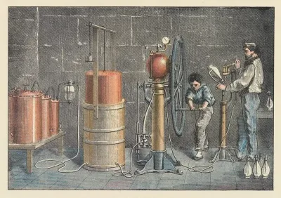 Machinery For Filling Bottles With Artificial Mineral Waters