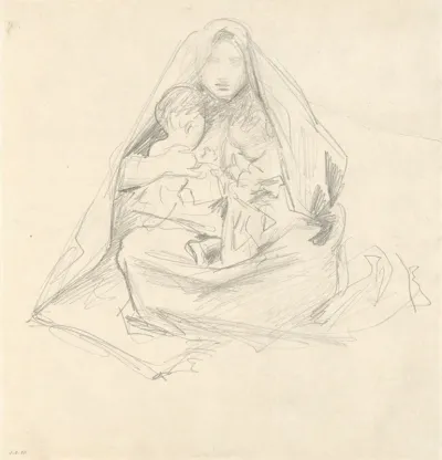 Madonna And Child 131
