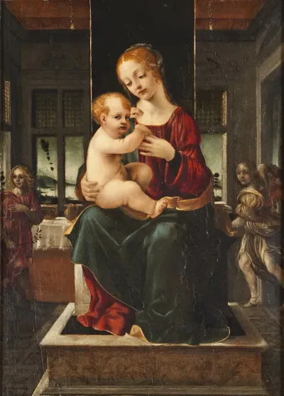Madonna And Child 159