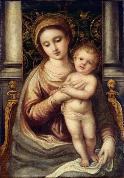 Madonna And Child 32