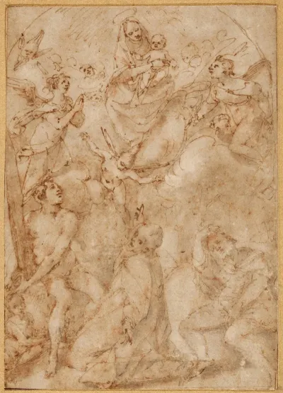 Madonna And Saints
