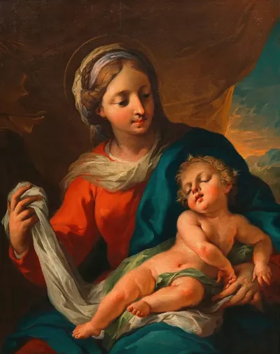 Madonna Mit Dem Jesuskinde
