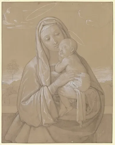 Madonna With Child 9