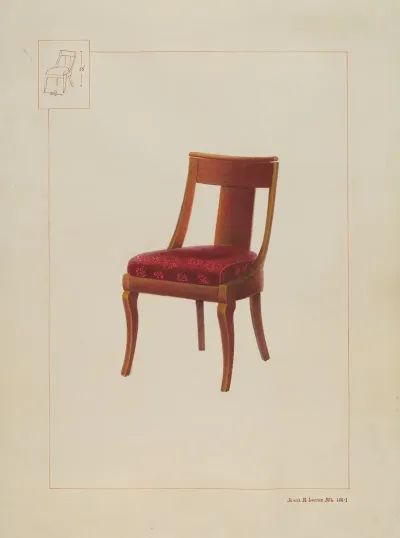 Mahogany Chair 2
