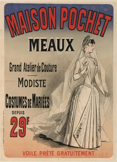 Maison Pochet Meaux Grand Atelier De Couture Modiste Costumes De Mariees