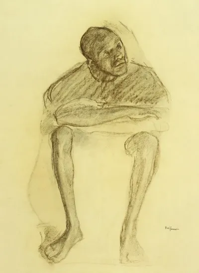 Man Sitting In A Chair