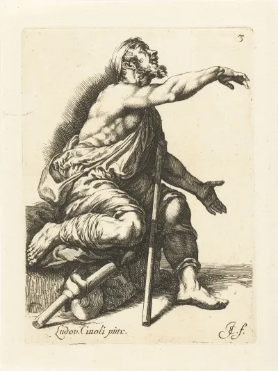 Man With A Lame Leg
