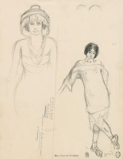 Mannequins De Paul Poiret Danseuses Dans Nabuchodonosor