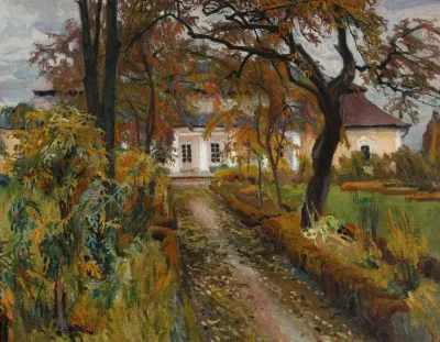 Manor House In Autumn