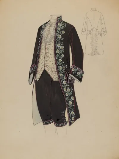 Mans Court Costume