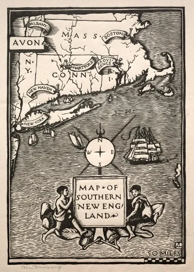 Map Of Southern New England
