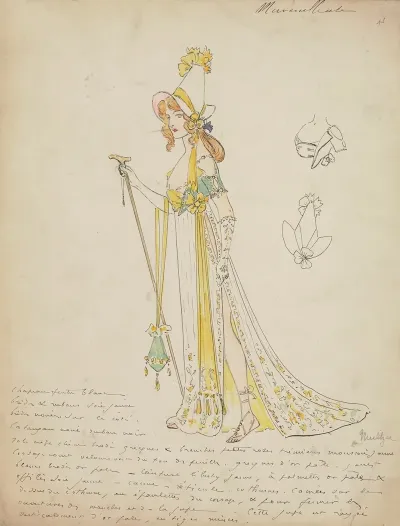 Maquettes De Costumes En M 12