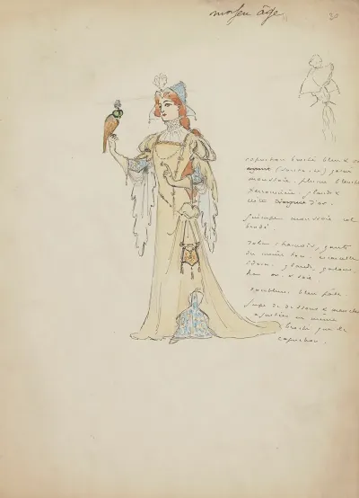 Maquettes De Costumes En M 7