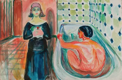 Marat In The Bath And Charlotte Corday