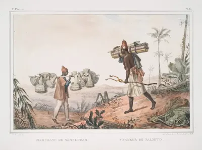 Marchand De Sambouras Vendeur De Palmito