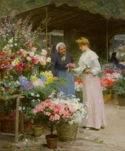 Marche Aux Fleurs De La Madeleine Lembarras Du Choix