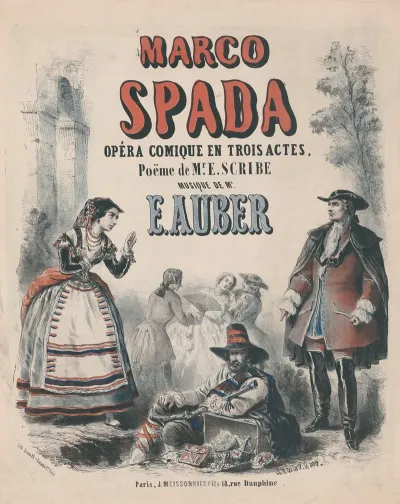 Marco Spada Opera Comique En 3 Actes