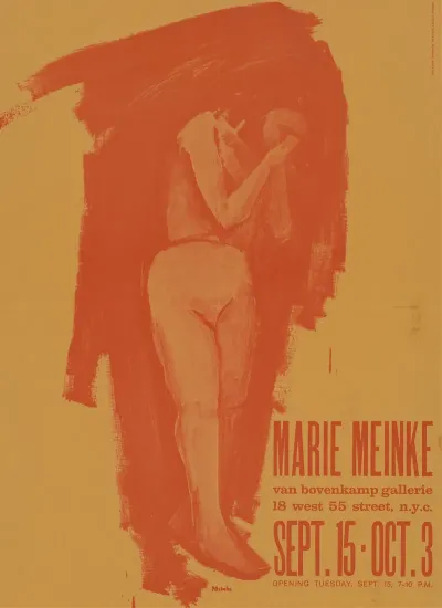 Marie Meinke Sept 15 Oct 3