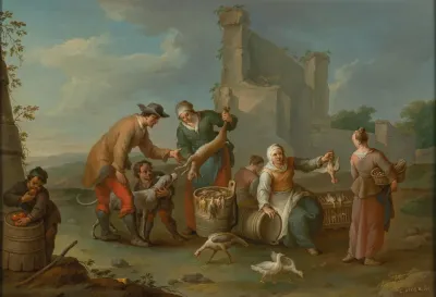 Market Scene 11