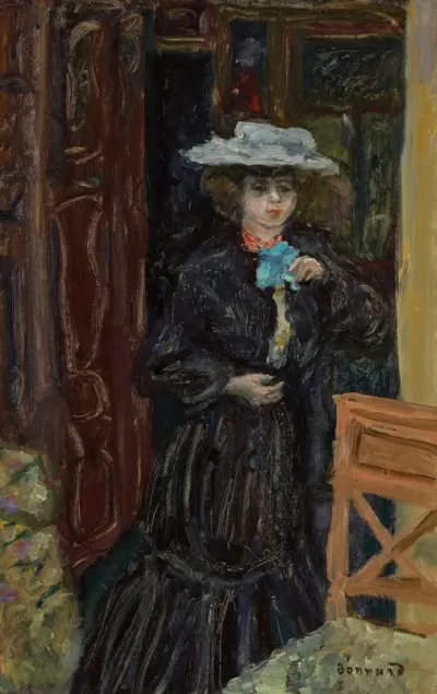 Marthe Au Chapeau Blanc