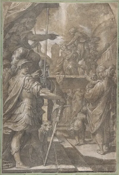 Martyrdom Of A Female Saint