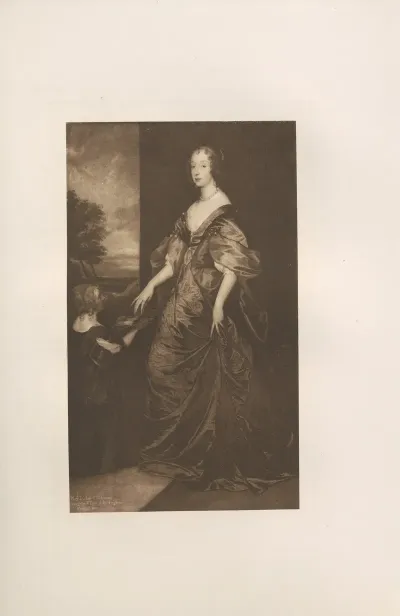 Mary Villiers Duchess Of Richmond With Mrs Gibson The Dwarf