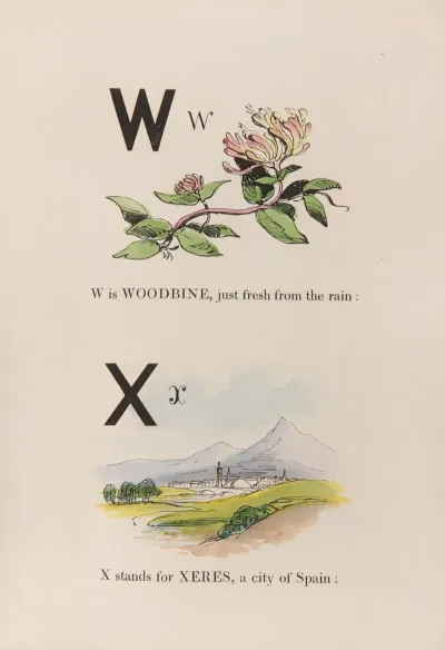 Master Woodbines Alphabet For All Good Children Pl 13