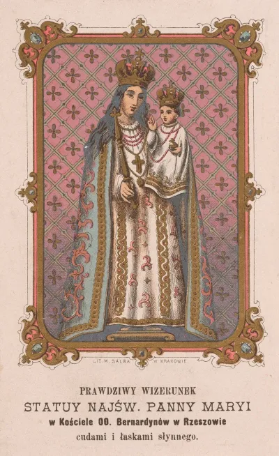Matka Boska Rzeszowska W Kosciele Oo Bernardynow W Rzeszowie