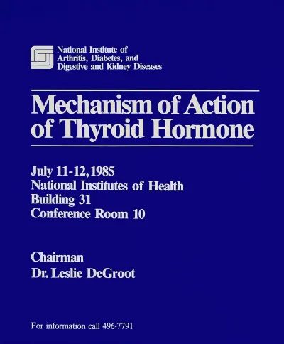 Mechanism Of Action Of Thyroid Hormone