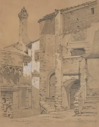 Medieval Houses In Tivoli