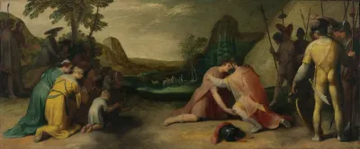 Meeting Of Jacob And Esau